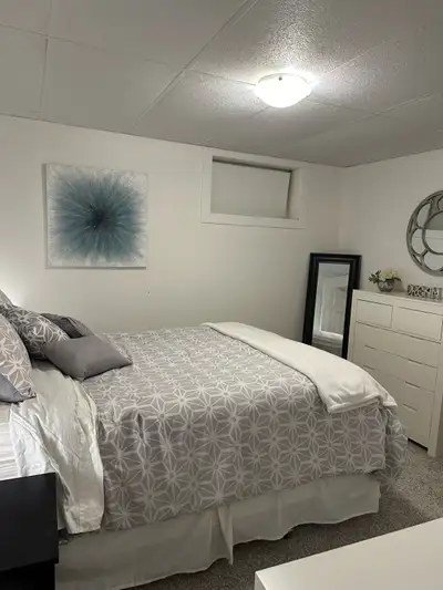 We are an easy-going retired couple who are empty-nesters looking for someone to live in our basemen...