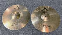 14" Zildjian A-Custom Hi-Hat Cymbal Set