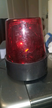 Red flashing light