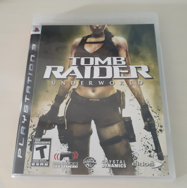 PlayStation 3 PS3 Tomb Raider Underworld - disc manual case