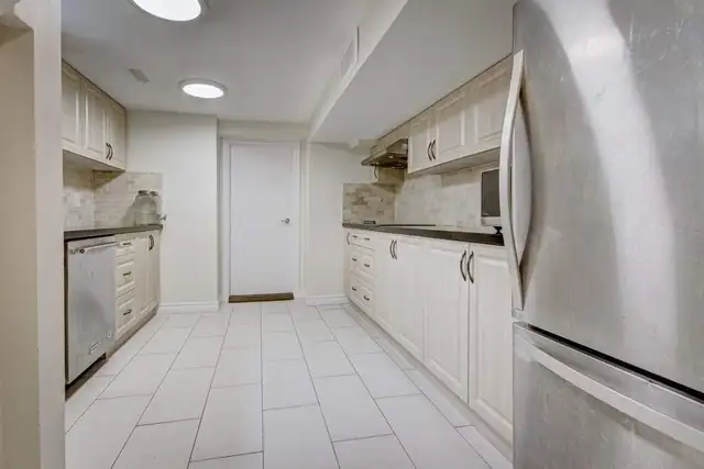 3 Bedrooms, 2 washrooms Basement Apartment: Midland and Danforth