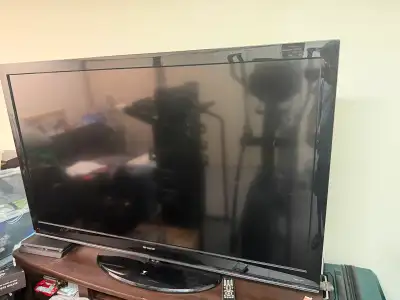 The Sharp AQUOS LC-60E69U is a 60-inch (60-1/32" diagonal) LCD 1080p HDTV featuring a 120Hz refresh...