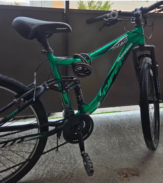 27.5" Full Suspension Mountain Bike – Green – Great Condition in Mountain in Ottawa - Image 4