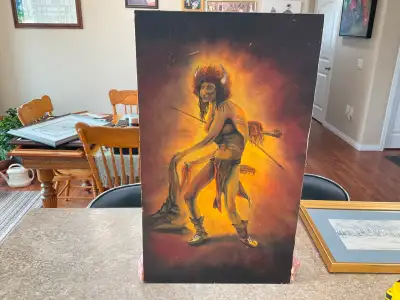 Raymond McCallum Art Oil on Canvas Board Painting, View more