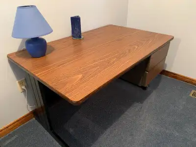 Large Steel Desk For Sale