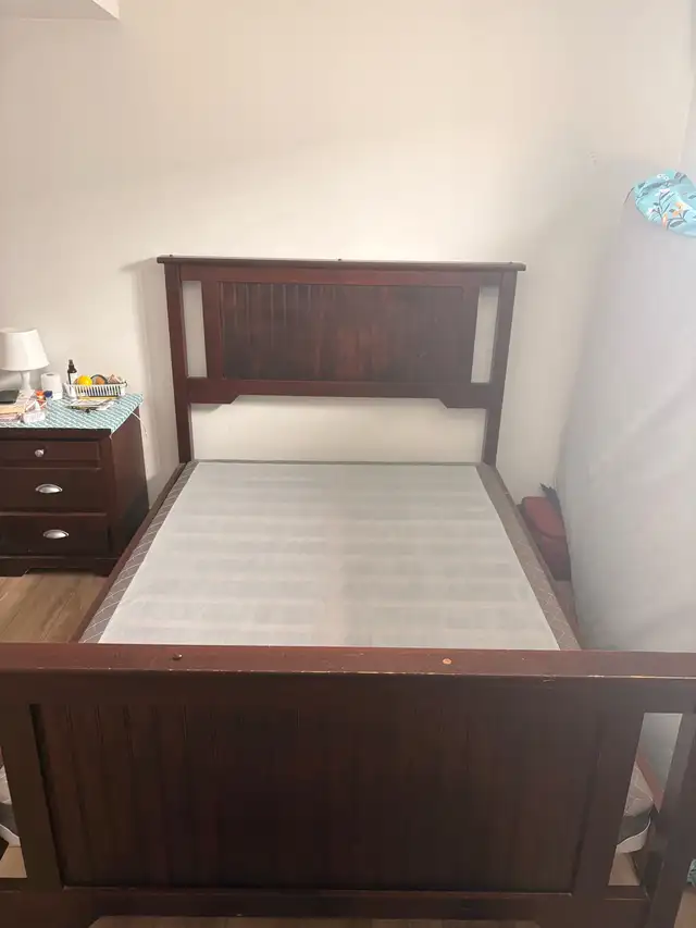 Queen bed for sale  in Beds & Mattresses in Vancouver - Image 4