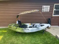 Camo White Fishing Kayak - Volador 3 - Sit On Top
