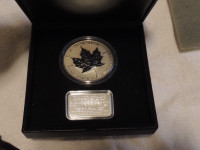 RC  MINT 10TH ANNIVERSARY 1998 $50 10 OUNCE SILVER COIN