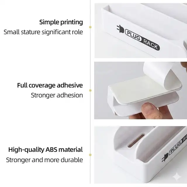  No More Messy Wires! 2-in-1 Plug & Phone Holder  in Cell Phone Accessories in Markham / York Region - Image 4