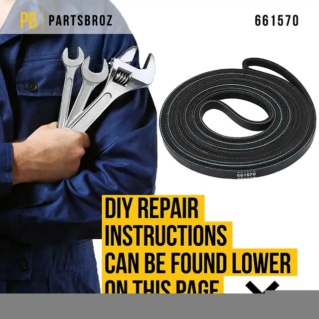 Kenmore ,Whirlpool , Maytag  Dryer Drive Belt 661570 in Washers & Dryers in Markham / York Region - Image 5