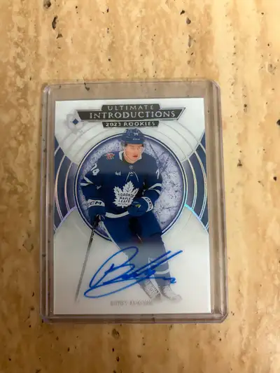 Bobby Mcmann autograph card Toronto maple leafs , View more