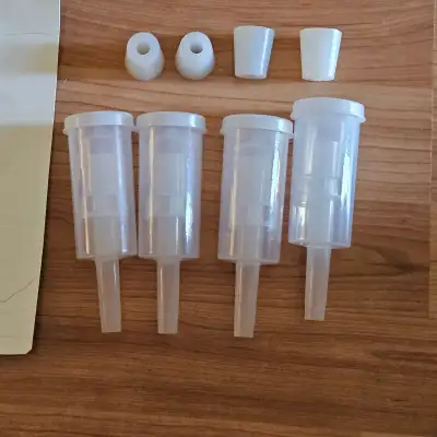 Fermentation one way gas valves with silicone stoppers for wine,, View more