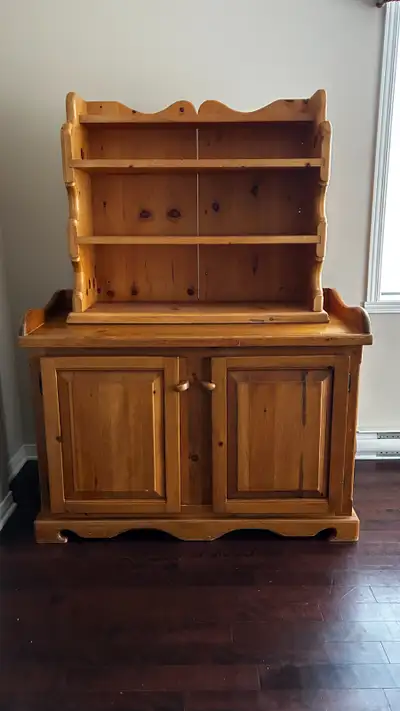 Dining room cabinet in solid pine, View more