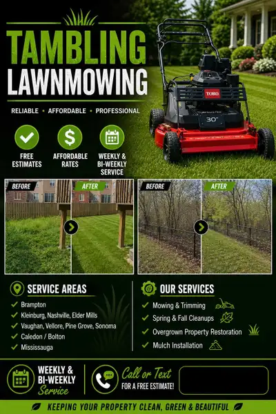 Lawn Mowing Service (Residential & Commercial), View more