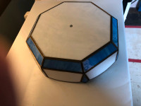 Stained glass light shade