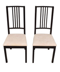 Dining chairs 8x like new.