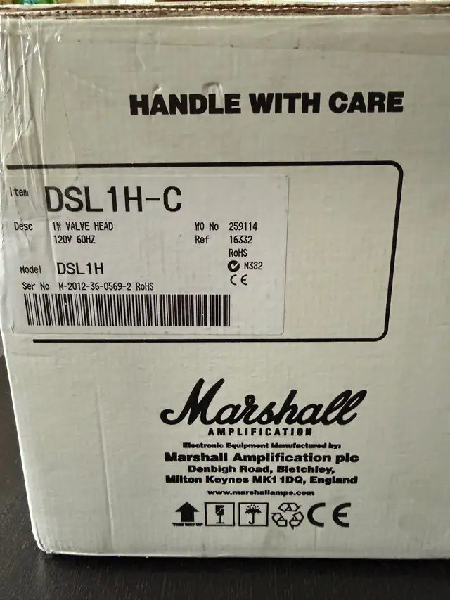 Marshall DSL-1H 50th Anniversary Made in England 1w amp mint! in Amps & Pedals in City of Toronto - Image 5