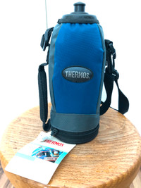 New 1.0 L THERMOS BRAND Insulated Hotter, Cooler Bottle