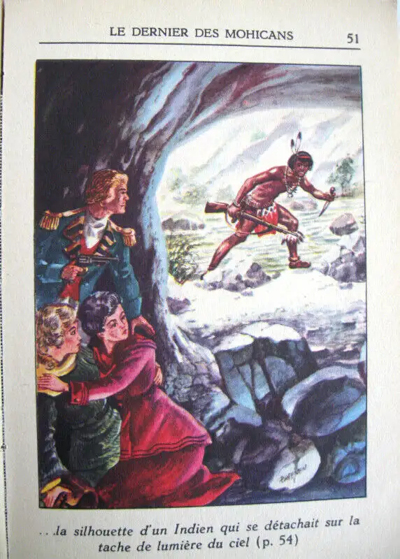 LIVRE.DERNIER DES MOHICANS..PUBLICATIONS MULDER/HOLLANDE c.1950 in Arts & Collectibles in West Island - Image 4