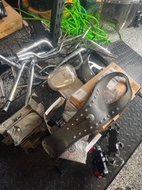 Random motorcycle gear and parts