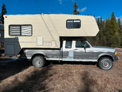 Truck and Camper Package