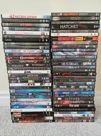 Horror DVDs $5 Each