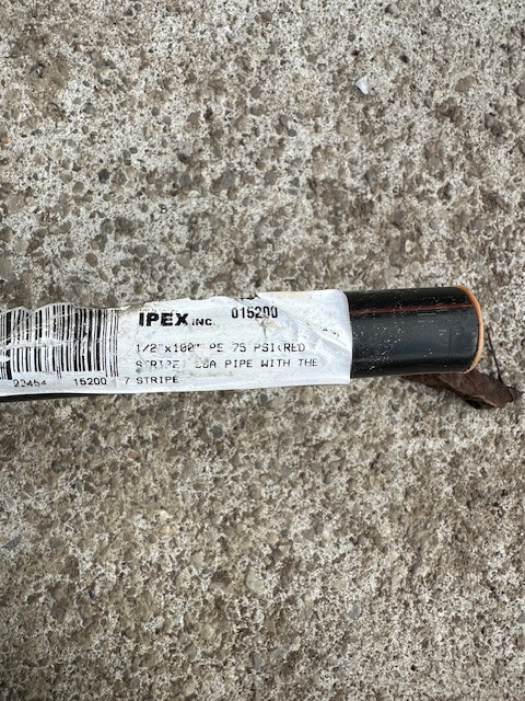 IPEX pipe 1/2 “ x 100 ft of 75 psi in Painting & Paint Supplies in City of Toronto - Image 2