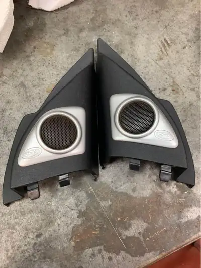 Pair of 08-17 Mitsubishi lancer Rockford fosgate tweeters These are the upgraded ones RF pair with c...