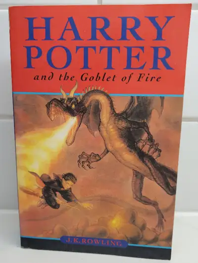 Harry Potter Book Goblet Of Fire J.K. Rowling First Edition Nove, View more