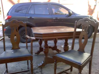 Vintage Dining Table & Chairs , View more