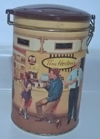 Tim Horton's Collectors Tin Coffee Canister #001 Gathering Place