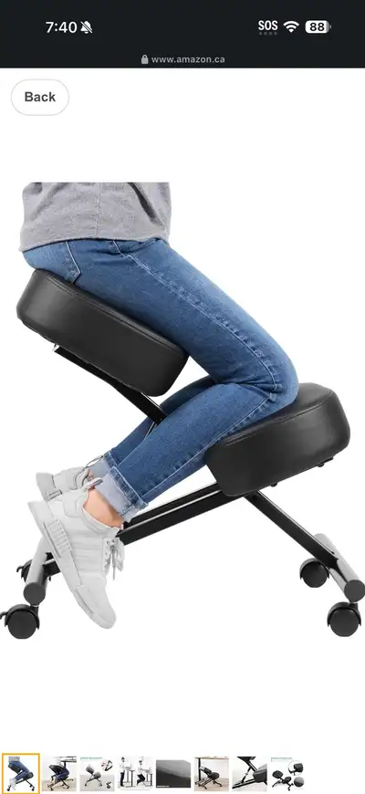 Ergonomic Kneeling Chair, View more