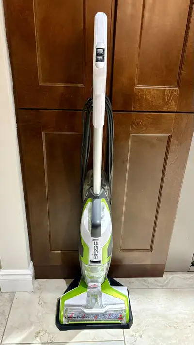 Paid 300 at Canadian Tire. Used only a few times. Not needed. Great on tile, hardwood and carpet. Tw...