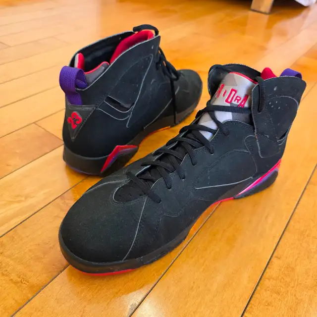 Air Jordan 7 Retro Raptors 2012 — Size 13 — Never Worn in Men's Shoes in Markham / York Region - Image 3