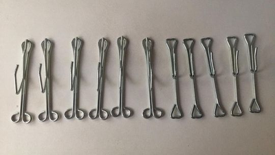 GRABER 3-INCH SLIP ON DRAPERY HOOKS WITH 1-INCH DROP, View more