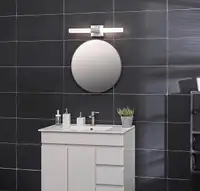 NEW Modern 2-Light LED Integrated Dimmable Wall Vanity