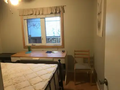 A nice room upstairs by Canyon Meadows LRT is available now for a nice man's short-term rental for $...