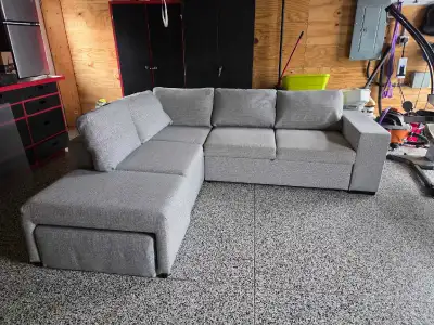 structube Grey Sectional, View more