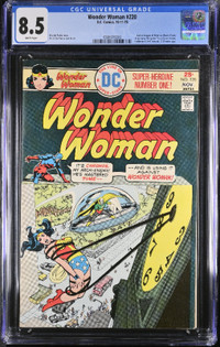 Wonder Woman 220 CGC 8.5 1975 Bondage Cover