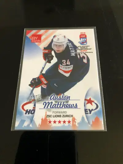 Auston Matthews 2016 rare rookie card, View more