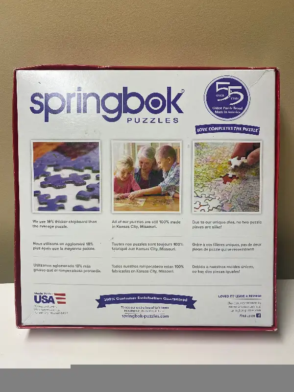 Springbok 1000 Piece Jigsaw Puzzle Coca Cola Gameboard in Hobbies & Crafts in Oakville / Halton Region - Image 3