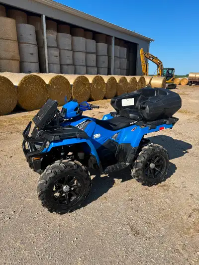 2018 Polaris 450 EFI Sportsman. 500cc 3134kms, 269 hours. Power steering, rad relocated, rear box an...