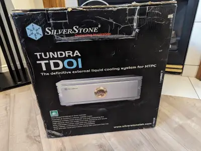 1x NZXT case, red LED lighting SOLD 1x Silverstone CPU water cooler, black version. 3x Silverstone 5...