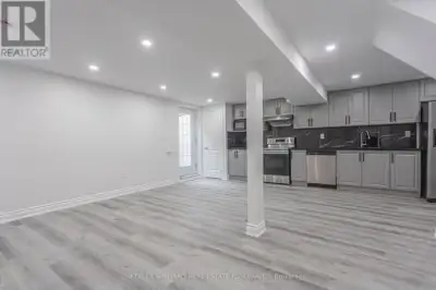2 Bedroom Legal Basement Apartment for Lease