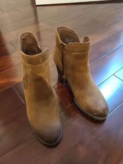 Bottines Clarks Verona en cuir brun 7US, View more