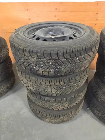 2 sets of Goodyear Winter Ultra Grip 205/60/R16.