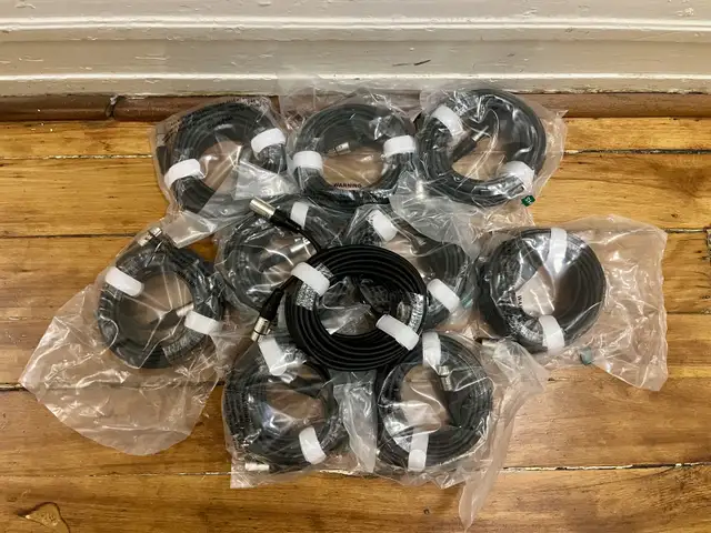 50 Foot XLR Mic Cables Brand New in Pro Audio & Recording Equipment in City of Toronto - Image 7