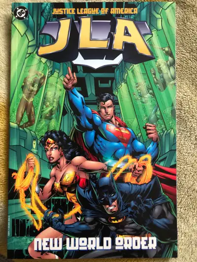 DC Comic Book Grant Morrison JLA: NEW WORLD ORDER TPB NEAR MINT, View more