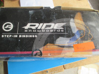 Brand New in box Ride SL  Interface Step in Snowboard Bindings.
