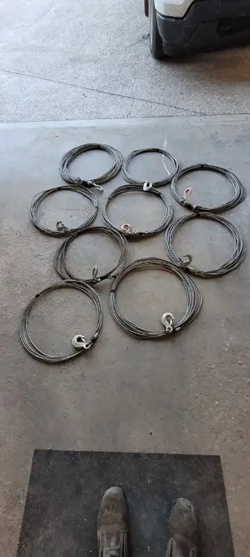 Galvanized steel cables in Other in Calgary - Image 2